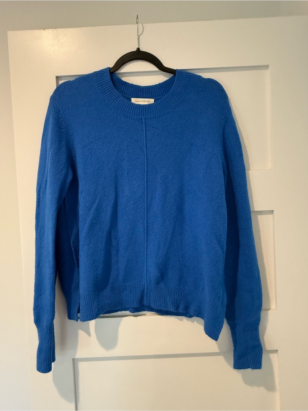 Treasure & Bond Bright Blue Crewneck Sweater